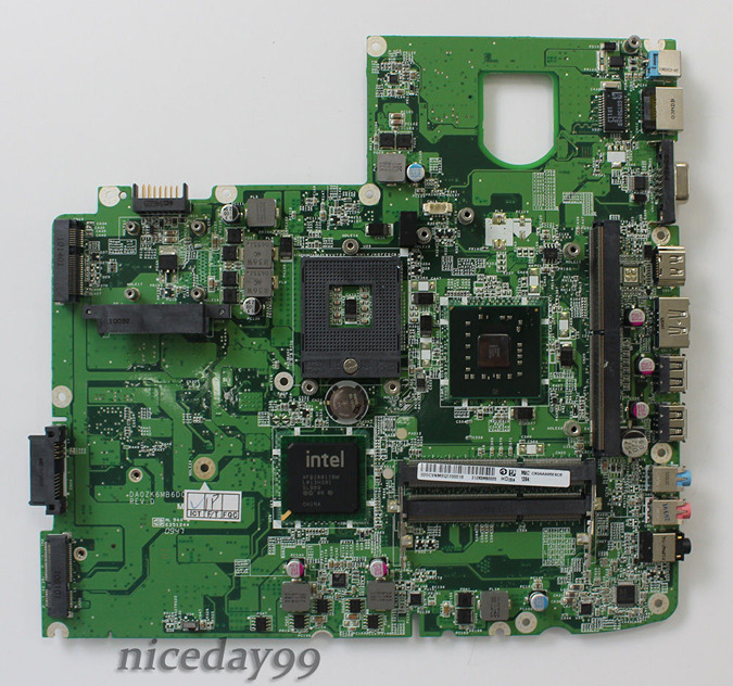 For Acer Aspire 5739G motherboard DA0ZK6MB6D0 REV:D GM45 DDR3 PG - Click Image to Close